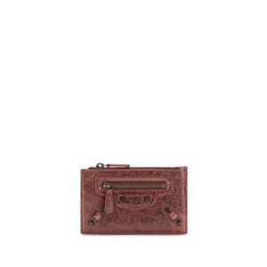 Balenciaga Bordeaux Lamb Ovis Aries Women's Wallet